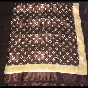 LV louis Vuitton scarf silk Square Scarf